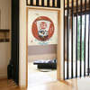 Noren Japanese door curtain 33.5x35.4 in polyester 8 Treasure Boats 7 Lucky Gods