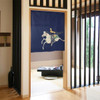 Noren Japanese Door Curtain Tapestry PolyesterNavy Sacred Horse 85x90 cm Japan