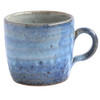 Shigaraki ware Japanese pottery Tea Cup set of 2Blue and White cloud Japan