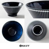 Mino ware Japanese Ceramic Rice bowl Gohan Chawan Albee Navy set of 2 Japan