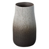 Shigaraki Ware Acorn-Shape flower Vase Snow-Dusted White Made in Japan 15cm