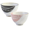 Shigaraki ware Japanese Rice bowl Gohan Chawan Shiosai Black Japan