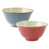 Shigaraki ware Japanese Rice bowl Gohan Chawan Saiun Red glaze Japan