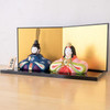 Japanese Hinamatsuri Hina Dolls Mino ware Kinsai Tenga Dairibina Set Japan