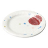 Shigaraki yaki ware Japanese pottery dish plate Candy sweet pattern Japan
