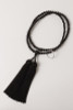 Kyoto Juzu Japanese Buddhist Mala Sodo shu Black Onyx Zen Woman Japan