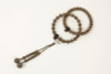 Kyoto Juzu Japanese Buddhist Mala Jodo shu Matte Siam Ziricote Brown quartz Men