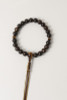 Kyoto Juzu Japanese Buddhist Mala Jodo shinshu Stripe Black Ebony Tiger eye