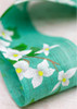 Kyoto Tapestry Handpainted Linen Wall HangingYamaboshi Dogwood Floral Japan