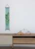 Kyoto Mini Tapestry Handpainted Linen Wall HangingLily of the Valley Japan