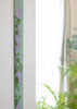 Kyoto Tapestry Handpainted Linen Wall HangingLilac Floral Japan
