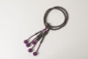 Kyoto Juzu Japanese Buddhist Mala Nichiren Matte Black ebony 8sun Woman Japan