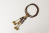 Kyoto Juzu Japanese Buddhist Mala Nichiren Matte Sendan Tiger eye Woman Japan