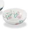 Kutani Ware Pair 14.5cm Bowls with Floral Patterns Made in Japan