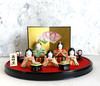 Hina ningyo Matsuri dolls Seto yaki pottery Japanese traditional craft Japan