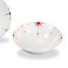 Kutani Ware Pair 16.5cm Bowls Yoraku Pattern Made in Japan Kinuyo Okada