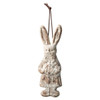 Shigaraki Ware Forest Marche Rabbit Ornament Large with String Japanese Pottery