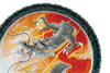 Kutani ware Decorative plate 31cm Rising Dragon Made in Japan Fukuda Yoshinori