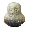 Shigaraki Ware Kiln Guardian Owl Figurine Small Traditional Japanese Ceramic