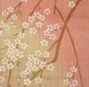 Kyoto Linen Noren Japanese door curtain Handcraft Cherry Sakura no toki