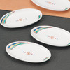 Kutani Ware Plate Set 4.5-go Sakura Senmon Design Made in Japan