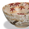 Kutani Ware 29.5cm Large Bowl Spring Autumn Pattern Made in Japan