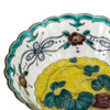 Authentic Kutani Ware Bowl Japanese Snake Gourd Pattern 15cm
