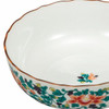Japanese Kutani Ware Bowl 17.5cm Peony Karakusa Pattern Made in Japan