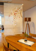 Kyoto Noren Japanese door curtain Linen Genpei Weeping Peach Blossoms Sakura
