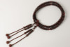 Kyoto Juzu Japanese Buddhist Mala Bracelet ShingonAgate Matte Rosewood shaku3