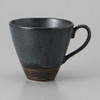 Mino ware Japanese Ceramic Mug Coffee Tea cup Kunie Yuzu Black Mug 350ml Japan