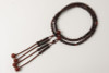 Kyoto Juzu Japanese Buddhist Mala Bracelet ShingonShaku2 Rosewood Agate Japan