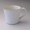 Mino ware Japanese Ceramic Mug Coffee Tea cup Shironeri White 250ml Japan