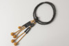 Kyoto Juzu Japanese Buddhist Mala Bracelet NichirenBlack ebony Shaku Men Japan