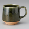 Mino ware Japanese Ceramic Mug Coffee Tea cup Oribe Tie-Dye Kukuri Style