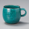 Mino ware Japanese Ceramic Mug Coffee Tea cup Turkish Glaze Rounded Mug 300ml