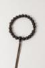 Kyoto Juzu Japanese Buddhist Mala Jodo shinshu Black Ebony Brown quartz Japan