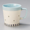 Mino ware Japanese Ceramic Mug Coffee Tea cup Spring Flower Mug – Blue Japan