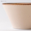 Mino Ware Japan 175 Ramen Noodle Bowl Ecru Beige apanese Mino Ware Ceramic