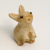 Shigaraki Ware Japanese pottry Rustic Clay Rabbit Figurine Small Made in Japan
