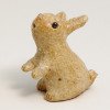 Shigaraki Ware Japanese pottry Rustic Clay Rabbit Figurine Small Made in Japan