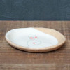 Shigaraki ware Japanese pottery small plate Wild rabbit motif Handpaint Japan