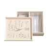 Usuyo Ultra-Thin Sake Glass Set Guinomi Katakuchi Made in Japan