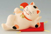 Relaxing Middle aged dad cat Japanese Oyaji Neko doll Ornaments Japan Brand new