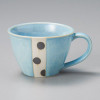 Mino ware Japanese Ceramic Mug Coffee Tea cup Polka Dot Turkish Mug 280ml Japan