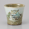 Made in Japan Mino Ware Owl Faceted Free Cup 300ml