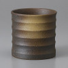 Udei Carved Rock Glass 280 ml Mino Ware Japanese Tableware Made in Japan