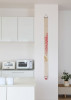 Kyoto Wall Hanging Tapestry Handpainted LinenDouble Weeping Cherry Blossoms