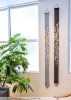 Kyoto Wall Hanging Tapestry Handpainted Linen Night Cherry Blossoms Kasumi Japan