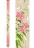 Kyoto Wall Hanging Tapestry Handpainted Linen Kanoko Lily Summer Japan
